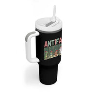 Funny Christmas Frogtifa Tumbler With Handle Portland Resist Frog Protest - Wonder Print Shop