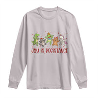 Joy Is Resistance Long Sleeve Shirt Funny Portland Frog Protest Christmas Gift - Wonder Print Shop