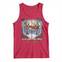 Joy Is Resistance Portland Frog Protest Tank Top Funny Holiday Meme Gift Idea - Wonder Print Shop