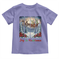 Joy Is Resistance Portland Frog Protest Toddler T Shirt Funny Holiday Meme Gift Idea - Wonder Print Shop
