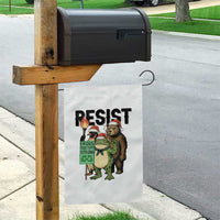 Funny Christmas Frogs Together Strong Garden Flag Portland Resist Meme Gift - Wonder Print Shop