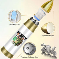 Funny Christmas Frogs Together Strong Bullet Tumbler Portland Resist Meme Gift - Wonder Print Shop