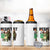 Funny Christmas Frogs Together Strong 4 in 1 Can Cooler Tumbler Portland Resist Meme Gift - Wonder Print Shop