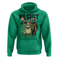 Funny Christmas Frogs Together Strong Hoodie Portland Resist Meme Gift - Wonder Print Shop