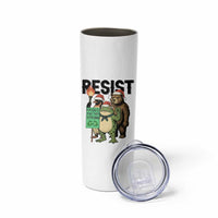 Funny Christmas Frogs Together Strong Skinny Tumbler Portland Resist Meme Gift - Wonder Print Shop