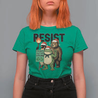 Funny Christmas Frogs Together Strong T Shirt For Women Portland Resist Meme Gift - Wonder Print Shop