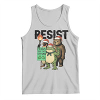 Funny Christmas Frogs Together Strong Tank Top Portland Resist Meme Gift - Wonder Print Shop