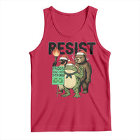 Funny Christmas Frogs Together Strong Tank Top Portland Resist Meme Gift - Wonder Print Shop