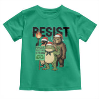 Funny Christmas Frogs Together Strong Toddler T Shirt Portland Resist Meme Gift - Wonder Print Shop