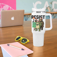 Funny Christmas Frogs Together Strong Tumbler With Handle Portland Resist Meme Gift - Wonder Print Shop