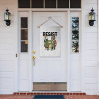 Portland Frog Protest Frogs Together Strong Garden Flag Funny Holiday Gift - Wonder Print Shop