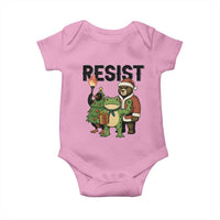 Portland Frog Protest Frogs Together Strong Baby Onesie Funny Holiday Gift - Wonder Print Shop