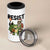 Portland Frog Protest Frogs Together Strong 4 in 1 Can Cooler Tumbler Funny Holiday Gift - Wonder Print Shop