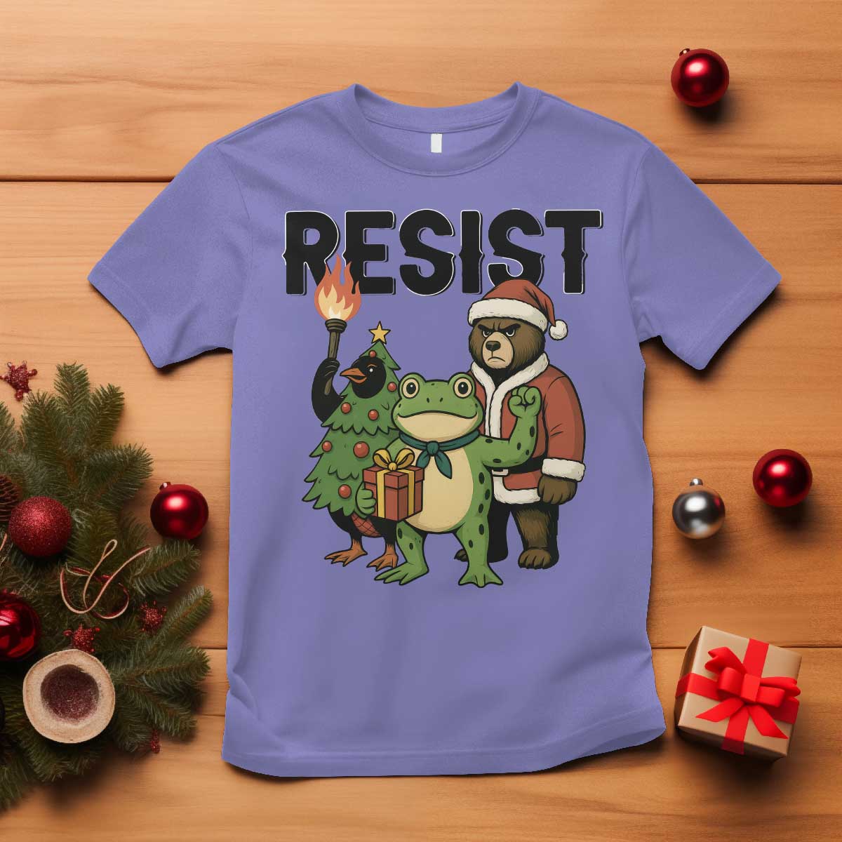 Portland Frog Protest Frogs Together Strong T Shirt Funny Holiday Gift - Wonder Print Shop