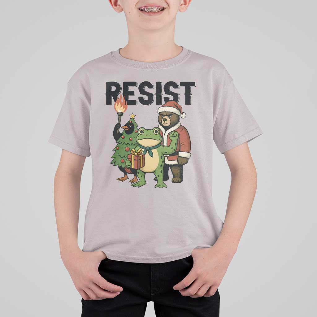 Portland Frog Protest Frogs Together Strong T Shirt For Kid Funny Holiday Gift - Wonder Print Shop