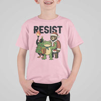 Portland Frog Protest Frogs Together Strong T Shirt For Kid Funny Holiday Gift - Wonder Print Shop