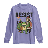 Portland Frog Protest Frogs Together Strong Long Sleeve Shirt Funny Holiday Gift - Wonder Print Shop