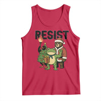Portland Frog Protest Frogs Together Strong Tank Top Funny Holiday Gift - Wonder Print Shop