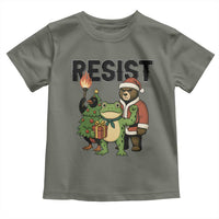 Portland Frog Protest Frogs Together Strong Toddler T Shirt Funny Holiday Gift - Wonder Print Shop