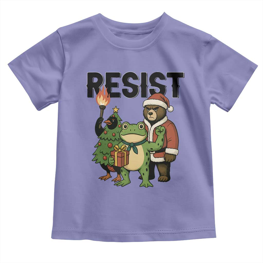 Portland Frog Protest Frogs Together Strong Toddler T Shirt Funny Holiday Gift - Wonder Print Shop