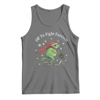 Portland Frog Protest Off To Fight Fascism Tank Top Funny Christmas Gift - Wonder Print Shop