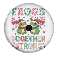 Frogs Together Strong Spare Tire Cover Funny Portland Christmas Resist Gift - Wonder Print Shop
