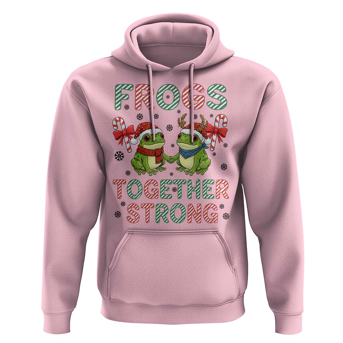 Frogs Together Strong Hoodie Funny Portland Christmas Resist Gift - Wonder Print Shop