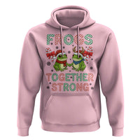 Frogs Together Strong Hoodie Funny Portland Christmas Resist Gift - Wonder Print Shop