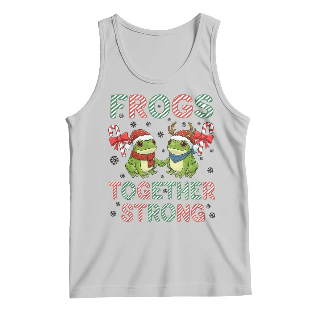 Frogs Together Strong Tank Top Funny Portland Christmas Resist Gift - Wonder Print Shop