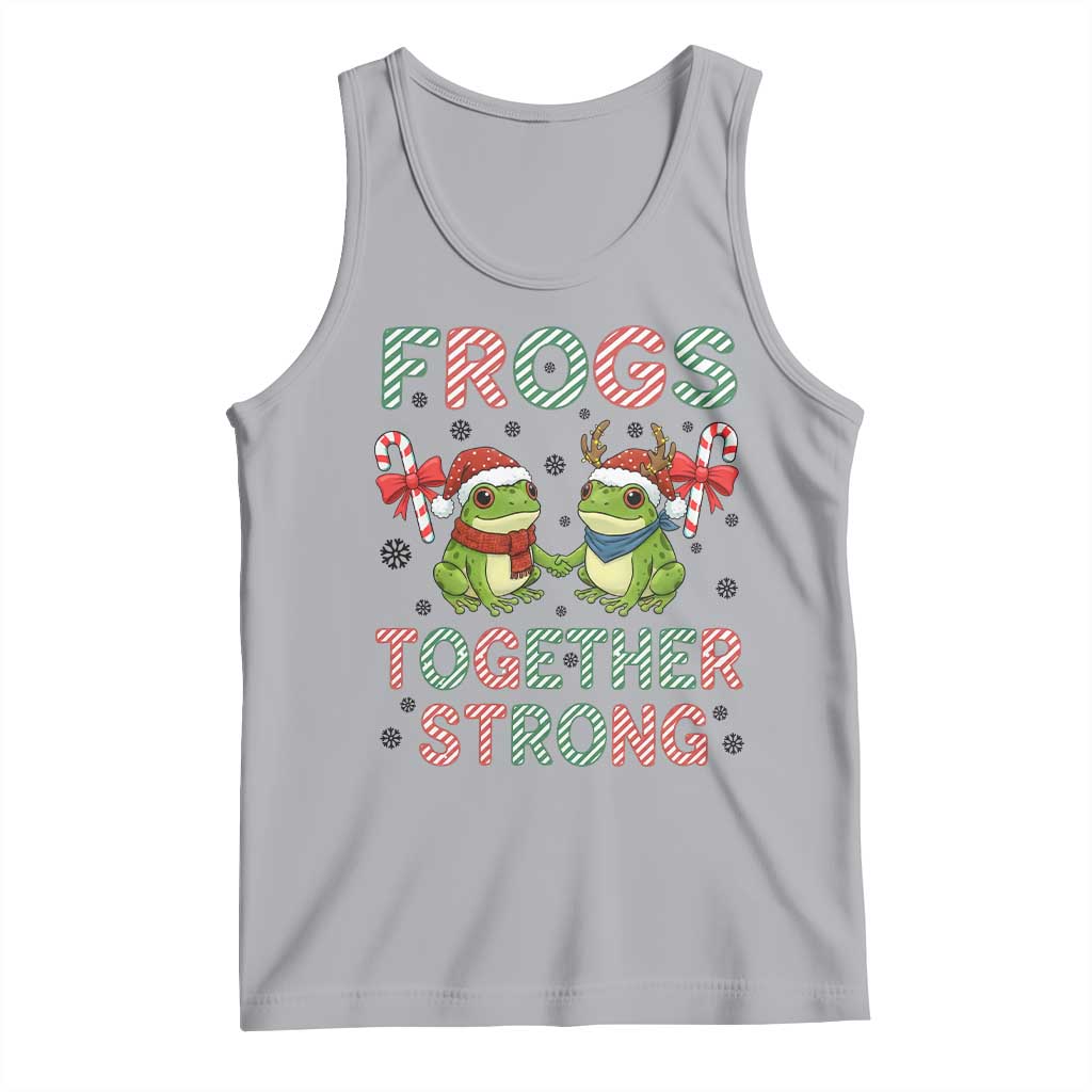 Frogs Together Strong Tank Top Funny Portland Christmas Resist Gift - Wonder Print Shop