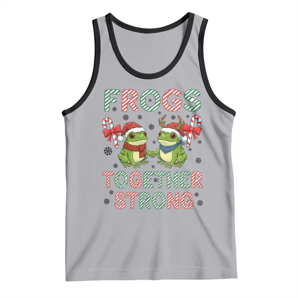 Frogs Together Strong Tank Top Funny Portland Christmas Resist Gift - Wonder Print Shop