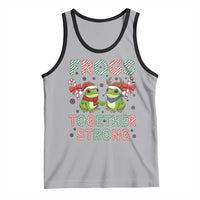 Frogs Together Strong Tank Top Funny Portland Christmas Resist Gift - Wonder Print Shop