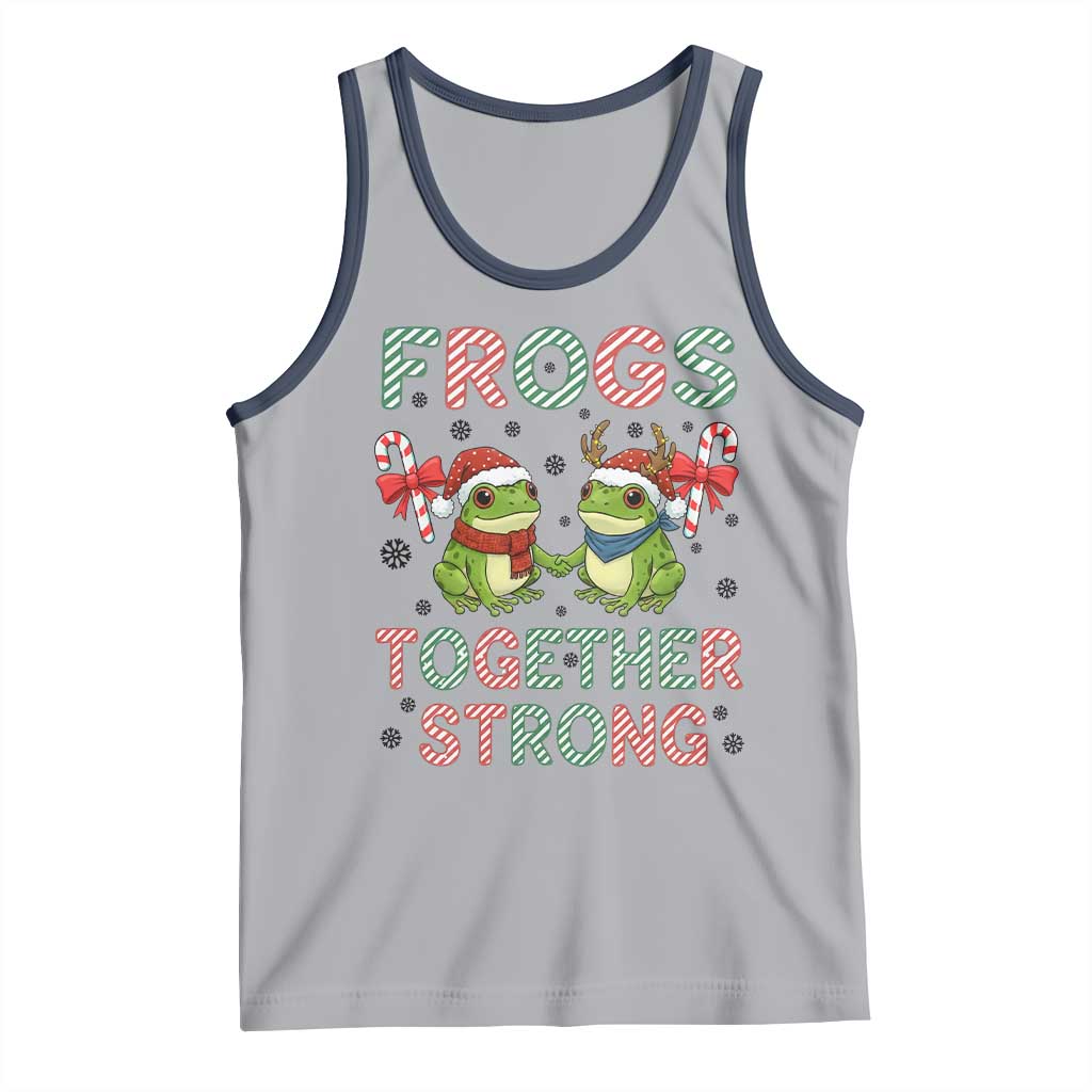 Frogs Together Strong Tank Top Funny Portland Christmas Resist Gift - Wonder Print Shop