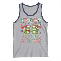 Frogs Together Strong Tank Top Funny Portland Christmas Resist Gift - Wonder Print Shop