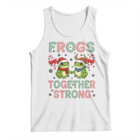Frogs Together Strong Tank Top Funny Portland Christmas Resist Gift - Wonder Print Shop