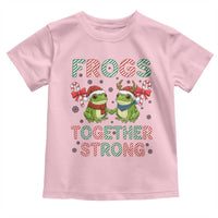 Frogs Together Strong Toddler T Shirt Funny Portland Christmas Resist Gift - Wonder Print Shop