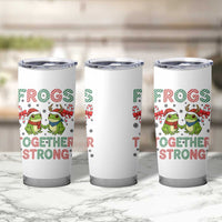 Frogs Together Strong Tumbler Cup Funny Portland Christmas Resist Gift - Wonder Print Shop