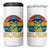 Only You Can Prevent Fascism 4 in 1 Can Cooler Tumbler Funny Portland Frog Protest Gift - Wonder Print Shop