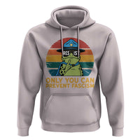 Only You Can Prevent Fascism Hoodie Funny Portland Frog Protest Gift - Wonder Print Shop