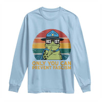 Only You Can Prevent Fascism Long Sleeve Shirt Funny Portland Frog Protest Gift - Wonder Print Shop