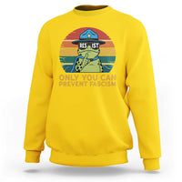 Only You Can Prevent Fascism Sweatshirt Funny Portland Frog Protest Gift - Wonder Print Shop