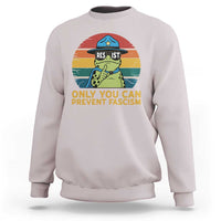 Only You Can Prevent Fascism Sweatshirt Funny Portland Frog Protest Gift - Wonder Print Shop
