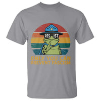 Only You Can Prevent Fascism T Shirt Funny Portland Frog Protest Gift - Wonder Print Shop
