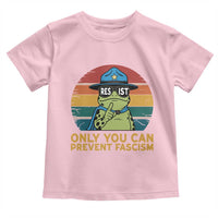 Only You Can Prevent Fascism Toddler T Shirt Funny Portland Frog Protest Gift - Wonder Print Shop