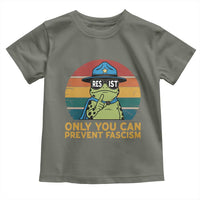 Only You Can Prevent Fascism Toddler T Shirt Funny Portland Frog Protest Gift - Wonder Print Shop