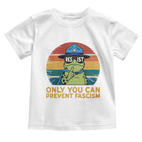 Only You Can Prevent Fascism Toddler T Shirt Funny Portland Frog Protest Gift - Wonder Print Shop
