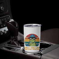Only You Can Prevent Fascism Tumbler Cup Funny Portland Frog Protest Gift - Wonder Print Shop