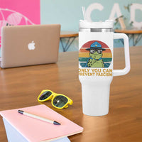 Only You Can Prevent Fascism Tumbler With Handle Funny Portland Frog Protest Gift - Wonder Print Shop