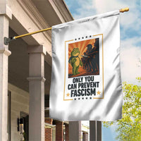 Funny Portland Frog Protest Garden Flag Only You Can Prevent Fascism Gift - Wonder Print Shop