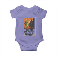 Funny Portland Frog Protest Baby Onesie Only You Can Prevent Fascism Gift - Wonder Print Shop